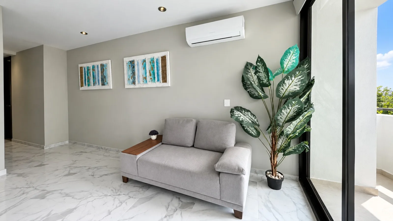 Departamento Amueblado a Estrenar en Renta | 2 Recámaras | Rooftop con Alberca | Playa del Carmen — foto 2