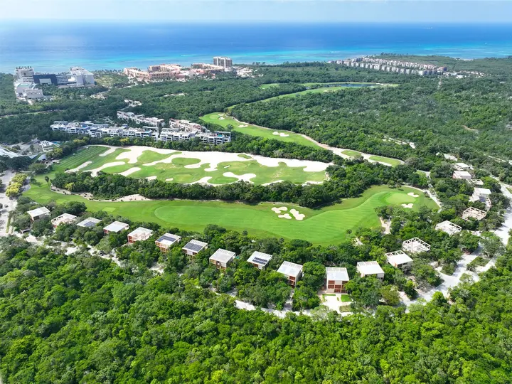 casa en venta en playa del Carmen en Palm villa corasol vista al campo de golf — foto 5