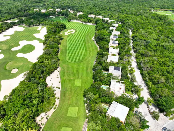 casa en venta en playa del Carmen en Palm villa corasol vista al campo de golf — foto 21
