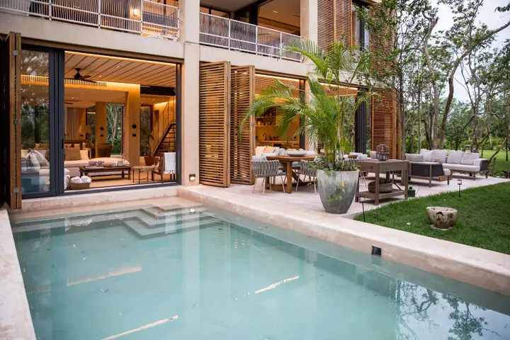 casa en venta en playa del Carmen en Palm villa corasol vista al campo de golf — foto 3