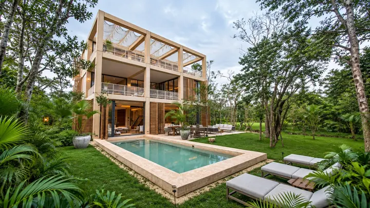 casa en venta en playa del Carmen en Palm villa corasol vista al campo de golf — foto 26