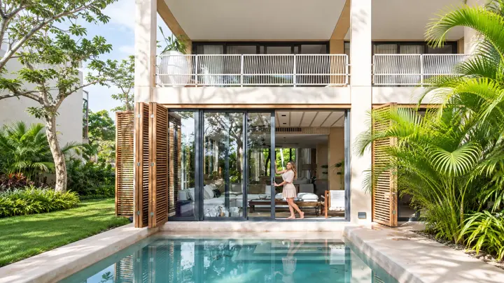 casa en venta en playa del Carmen en Palm villa corasol vista al campo de golf — foto 24