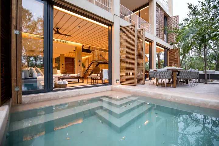casa en venta en playa del Carmen en Palm villa corasol vista al campo de golf — foto 25