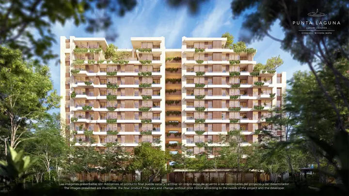 Departamento en Venta en Playa del Carmen en Punta Laguna Corasol — foto 21