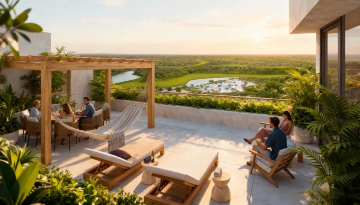 Departamento en Venta en Playa del Carmen en Punta Laguna Corasol — foto 5