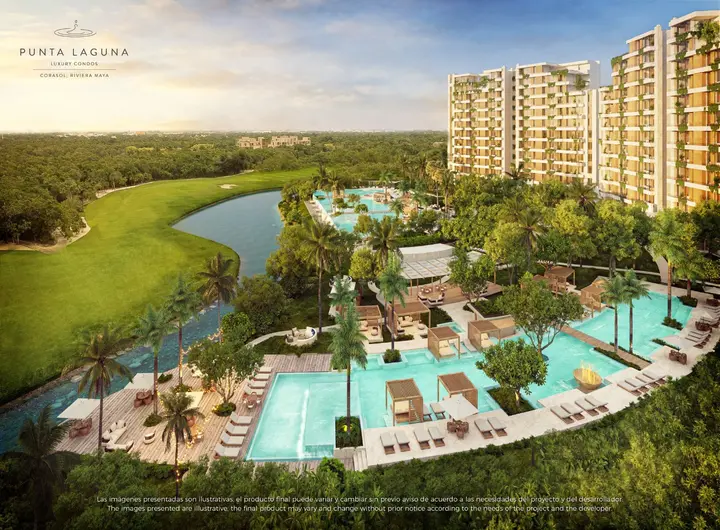 Departamento en Venta en Playa del Carmen en Punta Laguna Corasol — foto 2