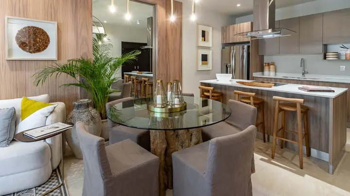 Departamento en Venta en Playa del Carmen en Selvanova Residencial Coto — foto 3