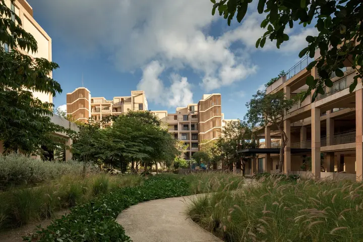 departamento en venta en playa del Carmen en the Village corasol con vista al campo de golf — foto 20