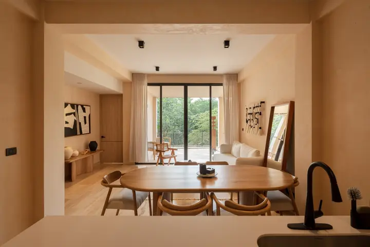 departamento en venta en playa del Carmen en the Village corasol con vista al campo de golf — foto 4