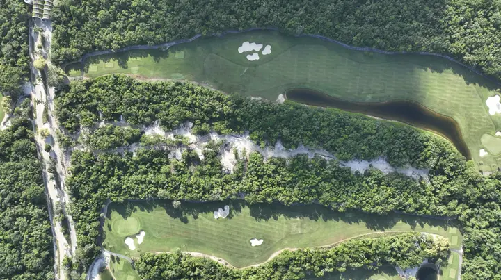 Terreno en Venta en Playa del Carmen en La Escondida Corasol Vista al Campo de Golf — foto 8