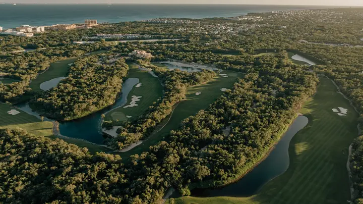 Terreno en Venta en Playa del Carmen en La Escondida Corasol Vista al Campo de Golf — foto 5