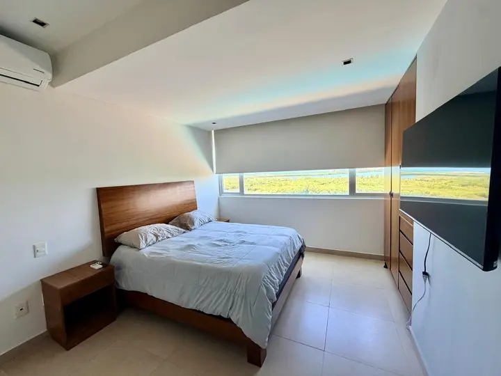 departamento n renta en Cancun en malecón americas amueblado vista a la laguna — foto 12