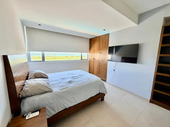 departamento n renta en Cancun en malecón americas amueblado vista a la laguna — foto 9