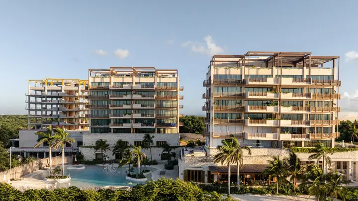 departamento en venta en playa del Carmen en costa residences & Beach club corasol frente al mar — foto 13