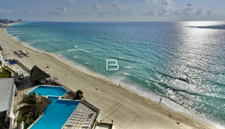 Departamento Penthouse Frente Al Mar En Zona Hotelera — foto 2