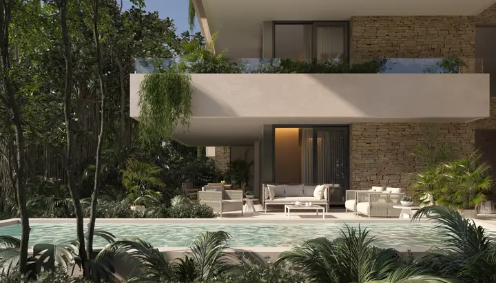 Penthouse en Venta en Playa del Carmen en The Reserve at Mayakoba Vista al Golf — foto 3