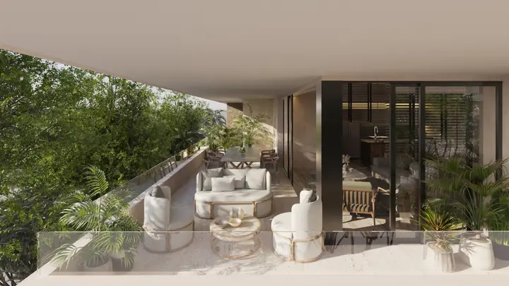 Penthouse en Venta en Playa del Carmen en The Reserve at Mayakoba Vista al Golf — foto 7