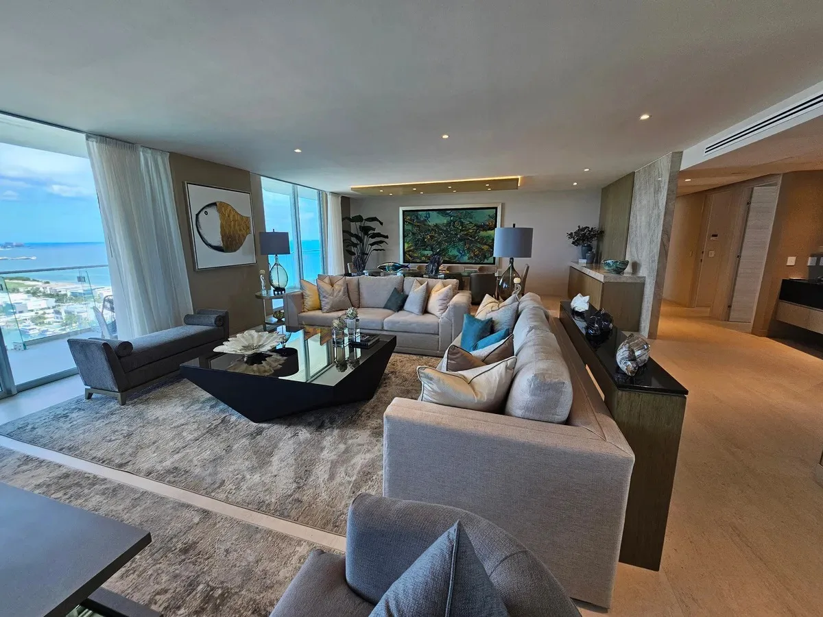 Departamento en Venta en Puerto Cancun en SLS Harbour vista al Mar Amueblado — foto 2