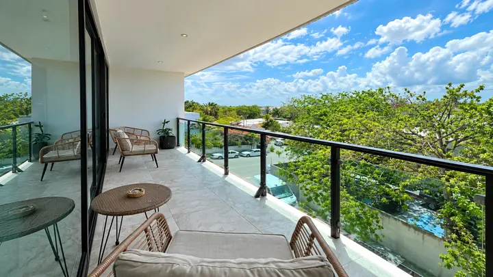 Departamento en Renta en Playa del Carmen en Ejidal Amueblado — foto 5