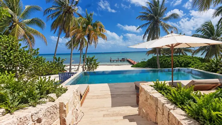 Departamento en Preventa en Costa Mujeres en Mistral Modelo Coral Frente al Mar — foto 4