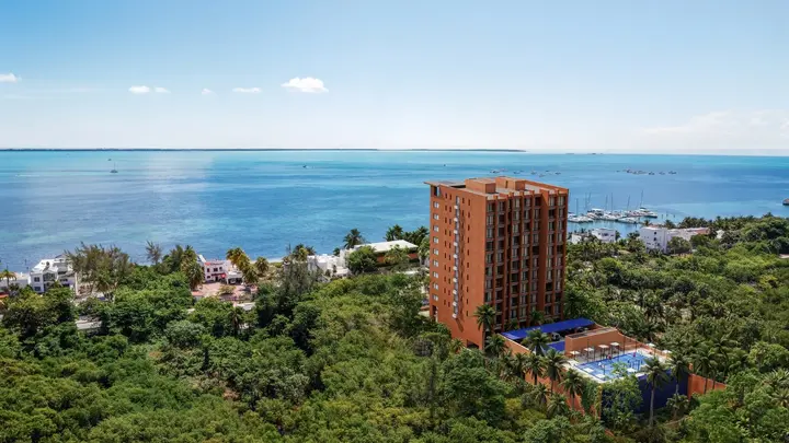 Departamento en Preventa en Costa Mujeres en Mistral Modelo Coral Frente al Mar — foto 2