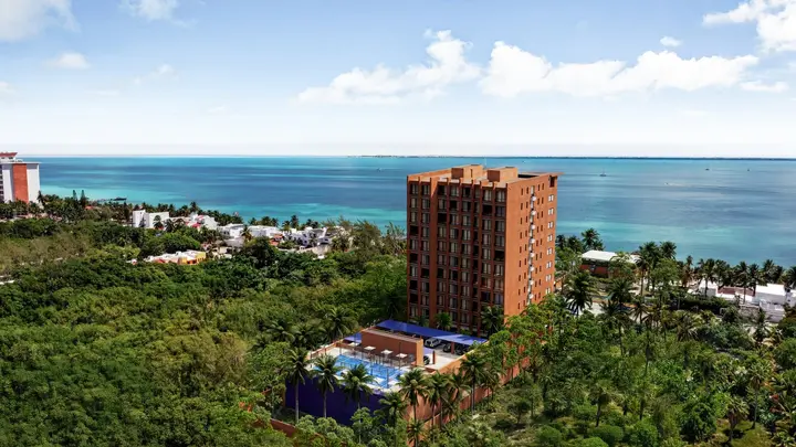 Departamento en Preventa en Costa Mujeres en Mistral Modelo Coral Frente al Mar — foto 19